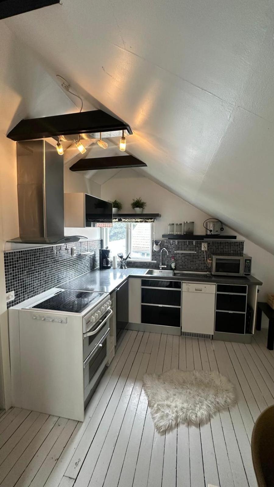 Penthouse For Workers & Familys Near Skf Leilighet *